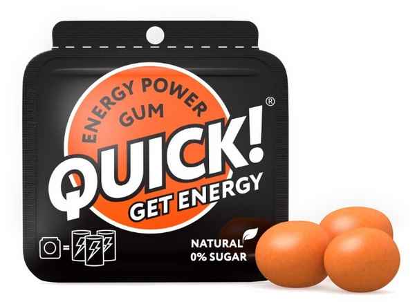 Quick Energy Power Gum 3 штуки