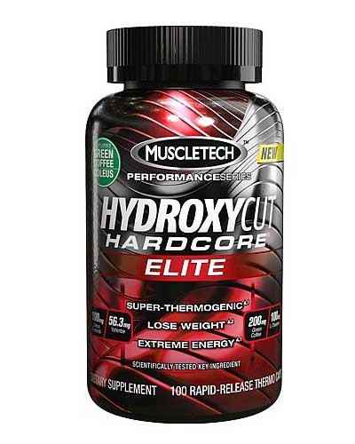 MuscleTech Hydroxycut Hardcore Elite 100 капсул