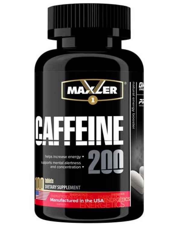 Maxler Usa Caffeine 200 мг 100 капсул
