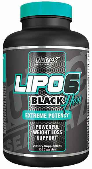 Nutrex Lipo 6 Black Hers 120 капсул