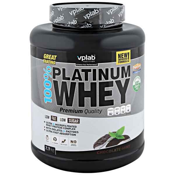 VPLab 100% Platinum Whey 2,3 кг