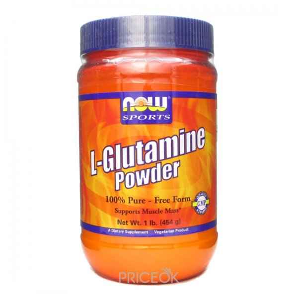Now L-Glutamine Powder 454 г