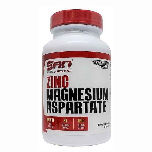 San Zinc Magnesium Asparate 90 капсул