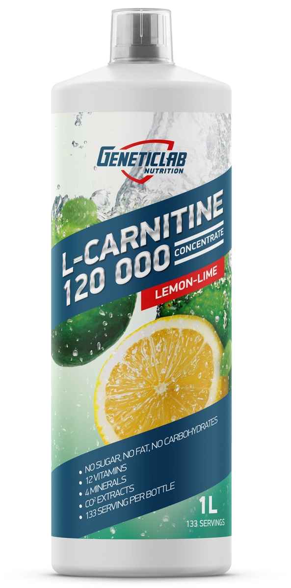 GeneticLab Nutrition L-Carnitine 120 000 1 л