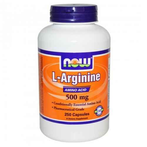 Now L-Arginine 500 мг 250 капсул