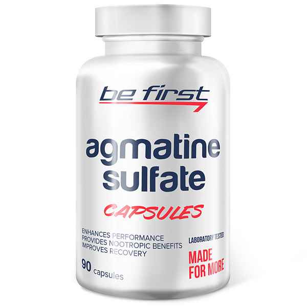 Be First Agmatine Sulfate Capsules 90 капсул