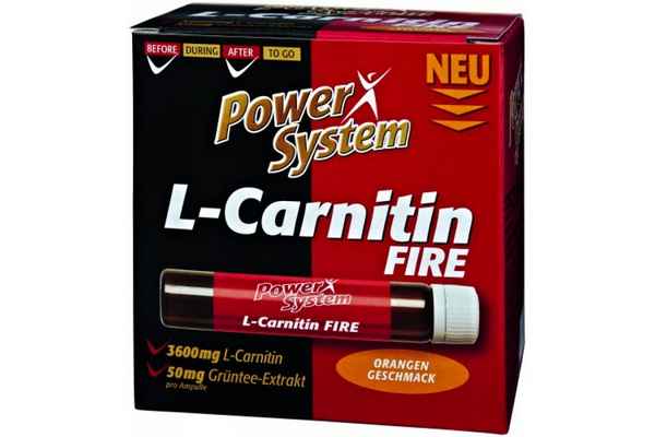 Power System L-Carnitin Fire 3600мг Апельсин 25 мл