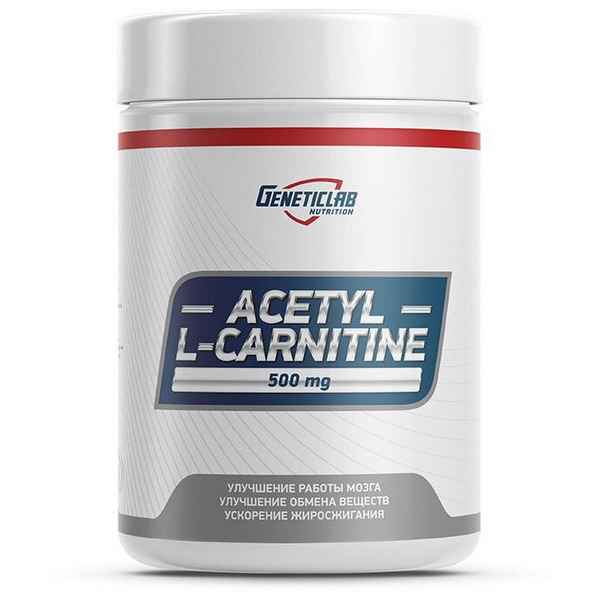 GeneticLab Nutrition L-Carnitine 60 капсул