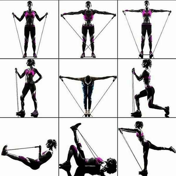 Упражнения с эспандером на все группы мышц