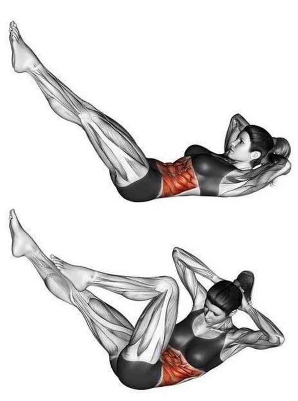 Упражнения для мышц пресса > Как накачать прямую мышцу живота > Подъемы почти прямых ног в тренажере для пресса